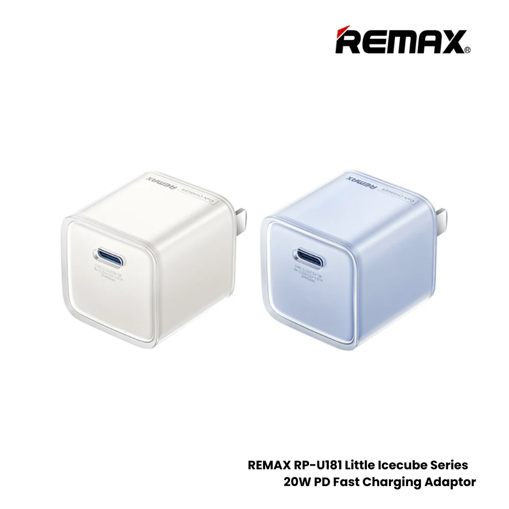 REMAX RP-U181 CN 20W 1C GaN Little Icecube Series Charger Original