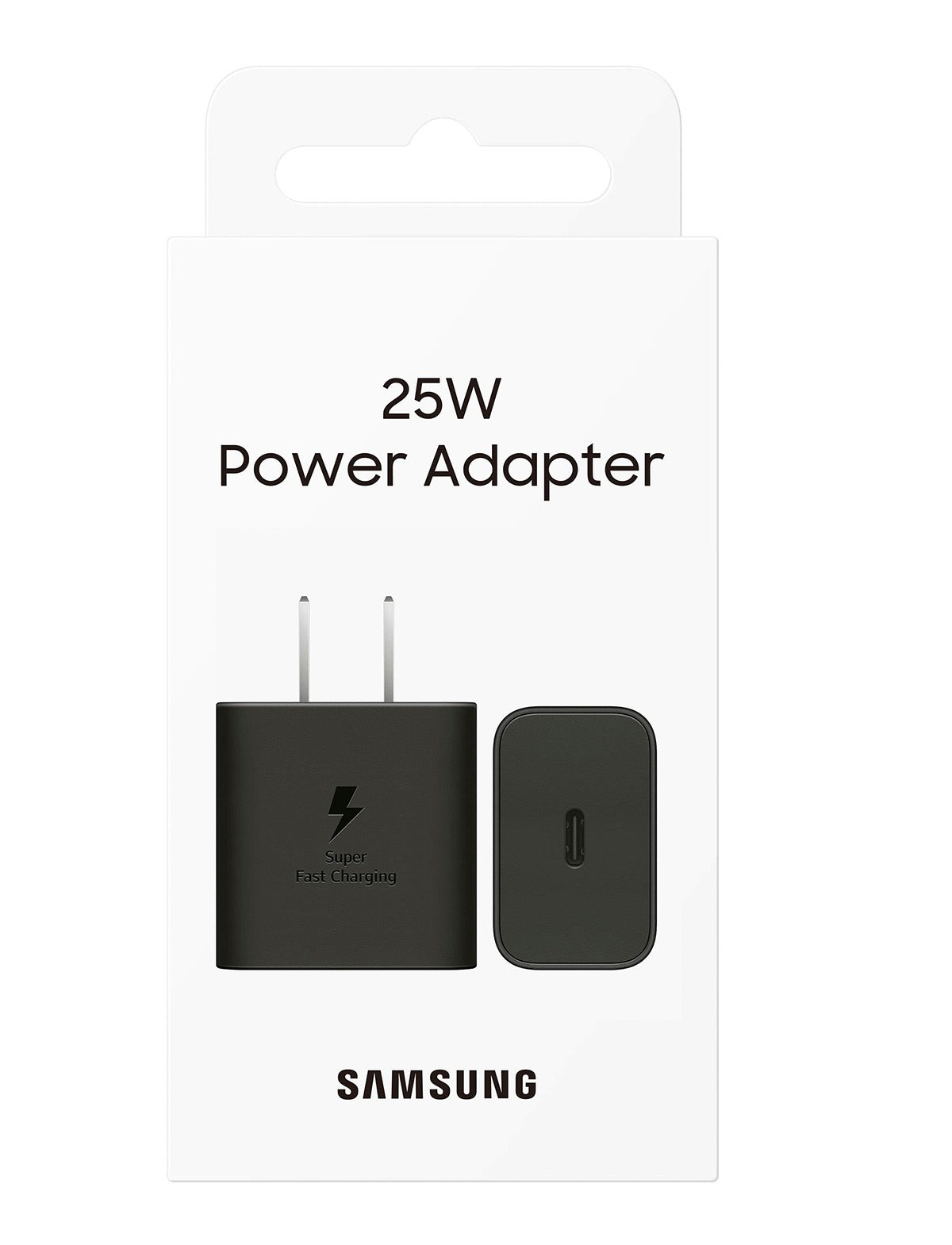 Samsung 25W Travel Adapter  EP-T2510NBEGCA 2 Pin