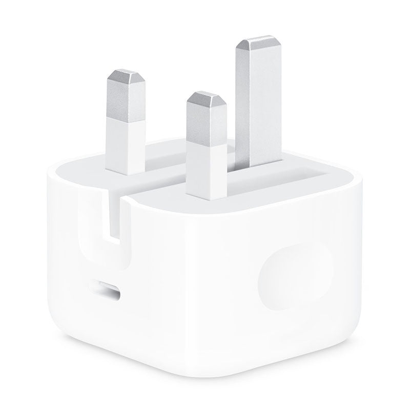 Apple 20W USB-C Power Adapter 3 Pin UK- A2344 White