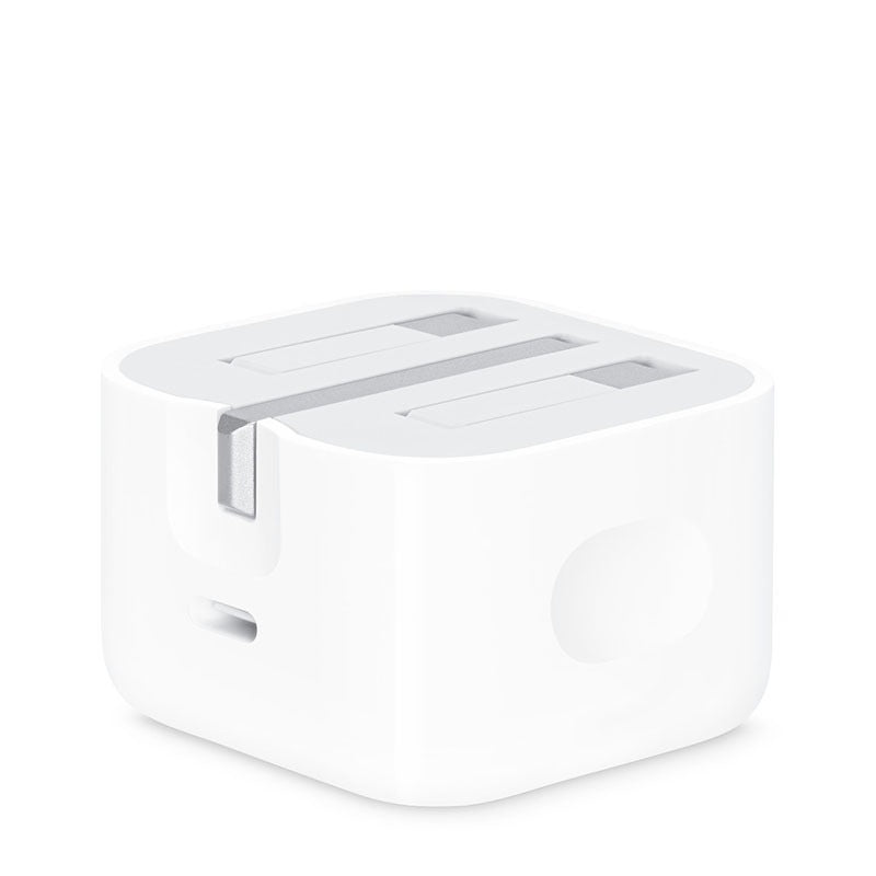 Apple 20W USB-C Power Adapter 3 Pin UK- A2344 White